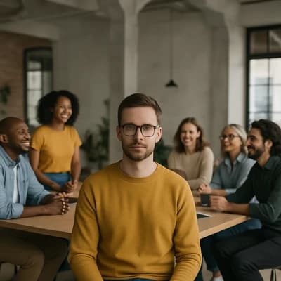 Workplace image representing: That's at least 1 in 6 employees in a typical workplace